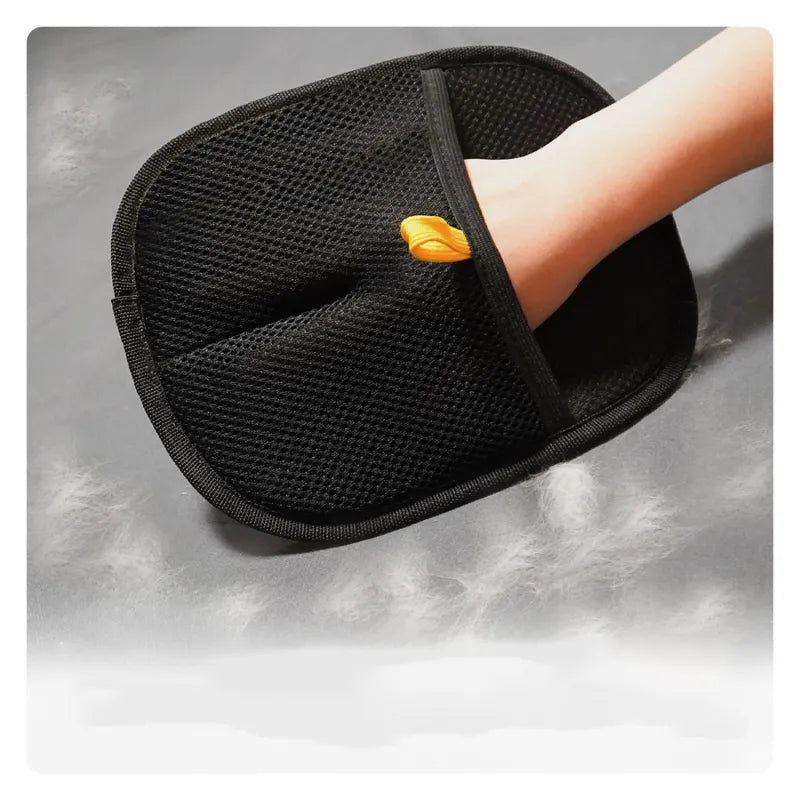 Pet Electrostatic Hair Removal Gloves Two-way Bristle Remover Hair Removal Brush Sticky Hair Artifact Cat Hair Gloves Cat Hair Removal Comb